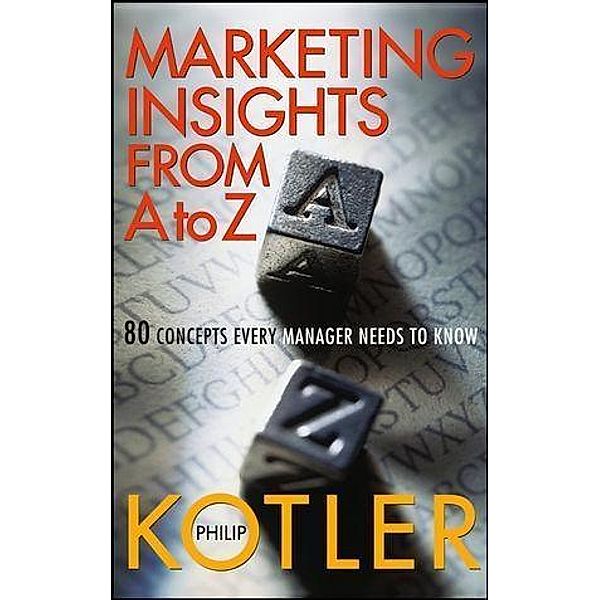 Marketing Insights from A to Z, Philip Kotler