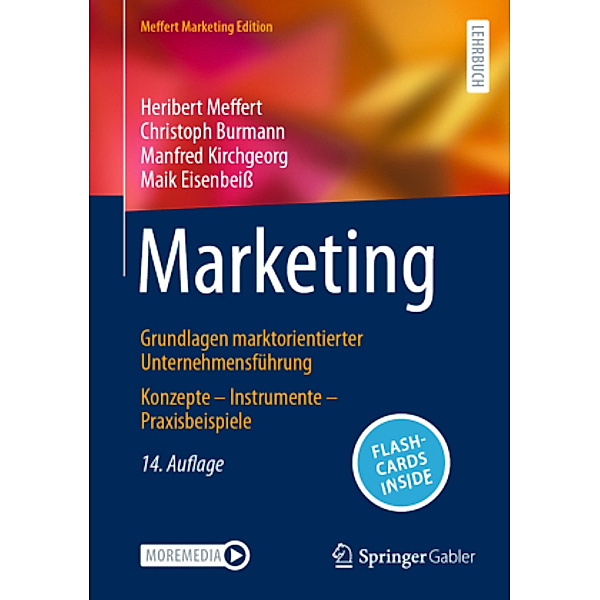 Marketing, m. 1 Buch, m. 1 E-Book, Heribert Meffert, Christoph Burmann, Manfred Kirchgeorg