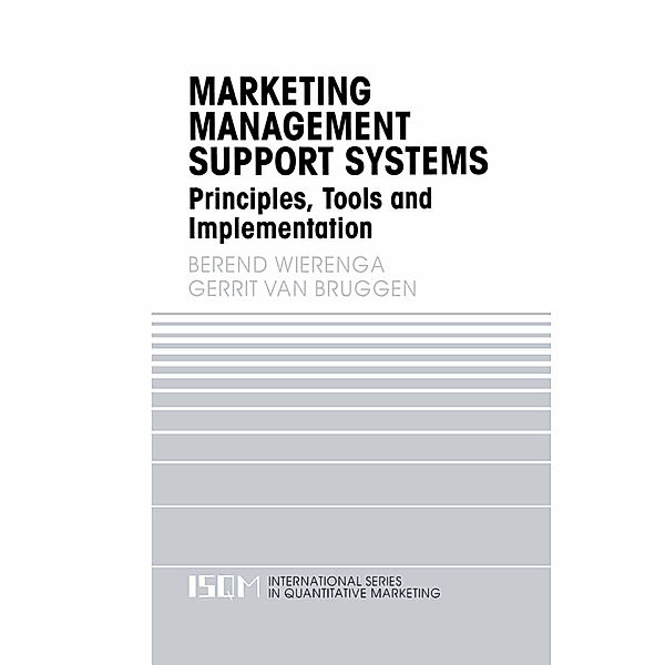 Marketing Management Support Systems, Berend Wierenga, Gerrit van Bruggen