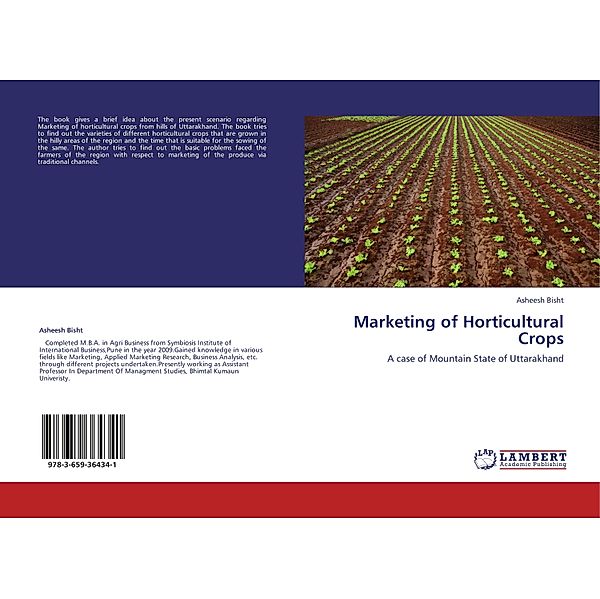 Marketing of Horticultural Crops, Asheesh Bisht