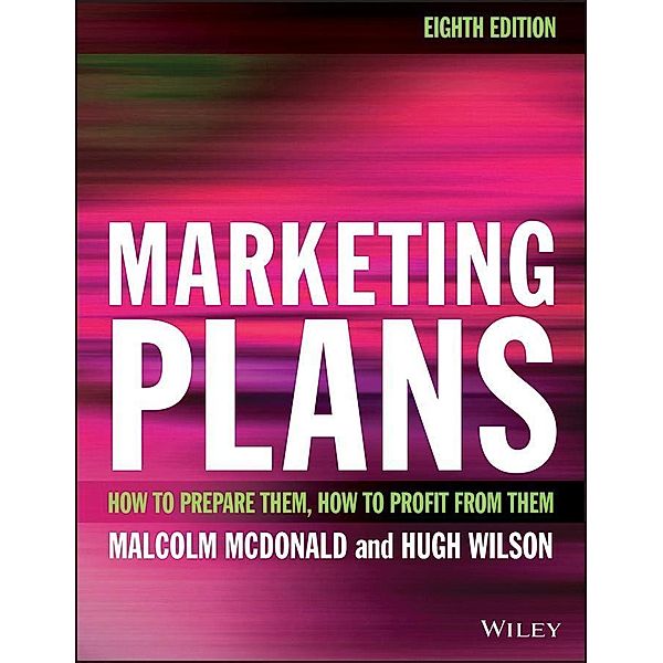 Marketing Plans, Malcolm McDonald, Hugh Wilson