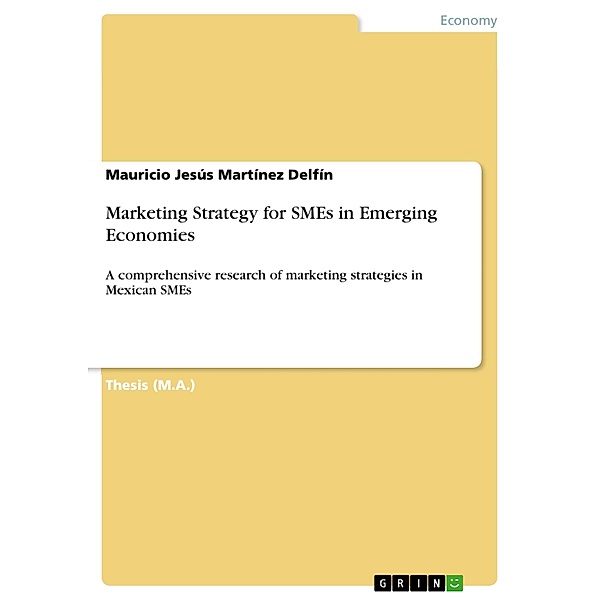 Marketing Strategy for SMEs in Emerging Economies, Mauricio Jesús Martínez Delfín