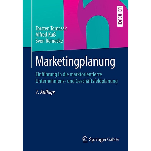 Marketingplanung, Torsten Tomczak, Alfred Kuss, Sven Reinecke