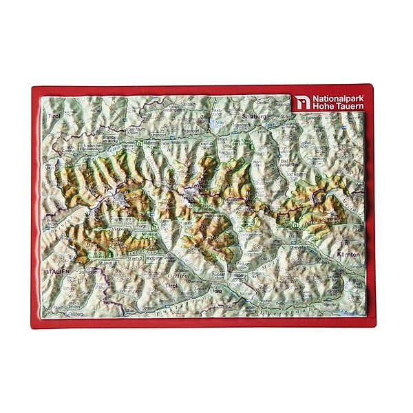 Markgraf, A: Reliefpostkarte Nationalpark Hohe Tauern, André Markgraf, Mario Engelhardt