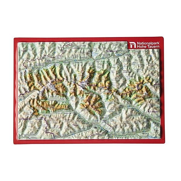 Markgraf, A: Reliefpostkarte Nationalpark Hohe Tauern, André Markgraf, Mario Engelhardt