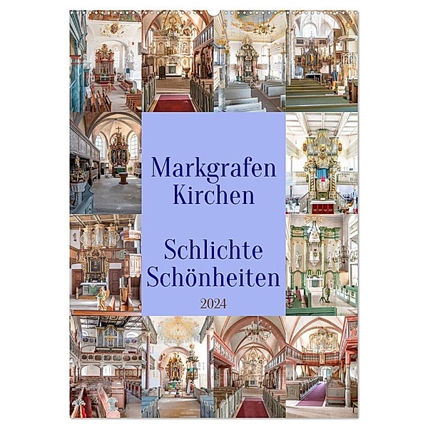 Markgrafenkirchen (Wandkalender 2024 DIN A2 hoch), CALVENDO Monatskalender, , Bodo Schmidt