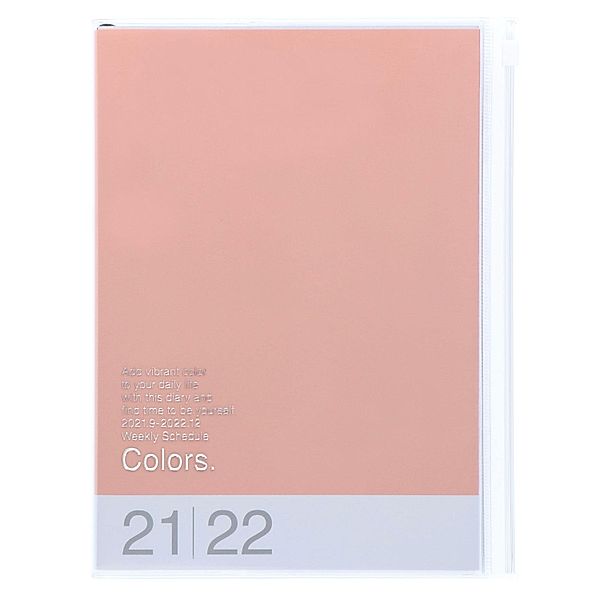 MARK'S 2021/2022 Taschenkalender A5 vertikal, COLORS, Pink