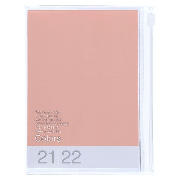 MARK'S 2021/2022 Taschenkalender A6 vertikal, COLORS, Pink
