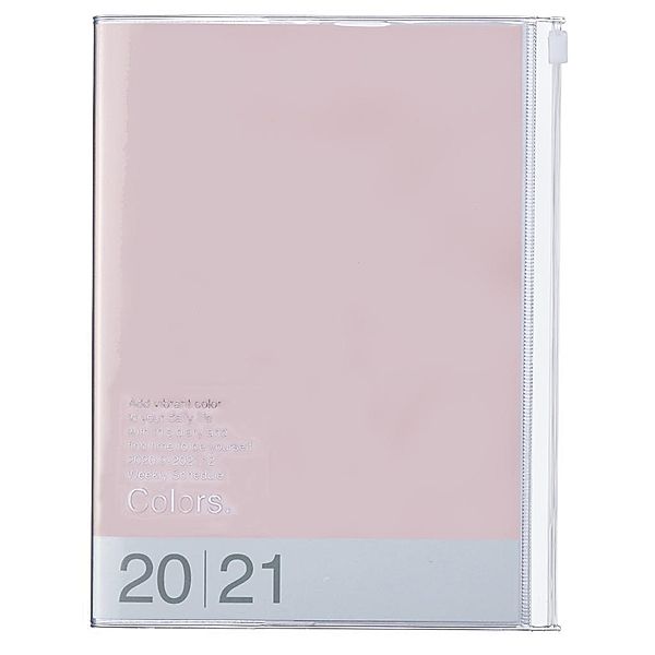 MARK'S 2021 Taschenkalender A5 vertikal, COLORS, Pink