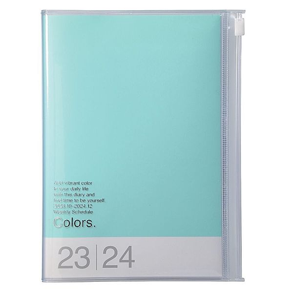 MARK'S 2023/2024 Taschenkalender B6 vertikal, Colors, Mint