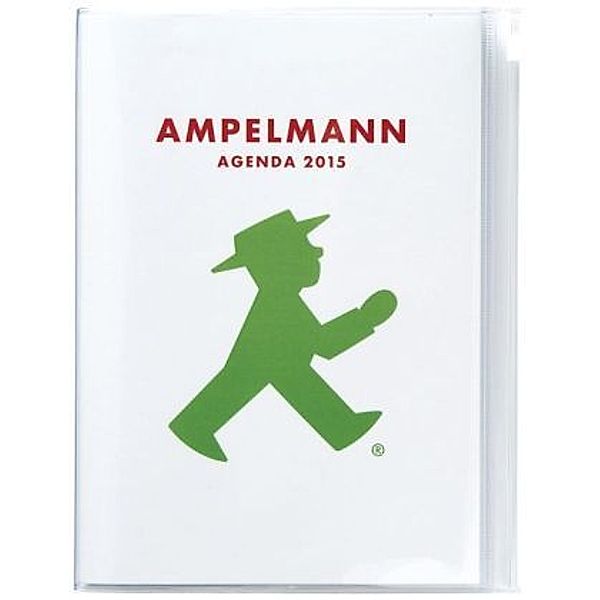 MARK'S Taschenkalender A5 vertikal, AMPELMANN, White 2015