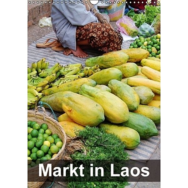 Markt in Laos (Wandkalender 2016 DIN A3 hoch), Rudolf Blank