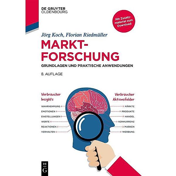 Marktforschung / De Gruyter Studium, Jörg Koch, Florian Riedmüller