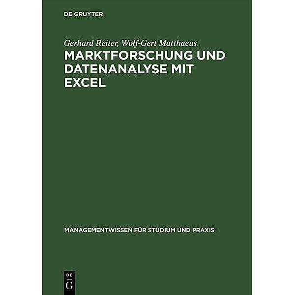 Marktforschung und Datenanalyse mit EXCEL / Jahrbuch des Dokumentationsarchivs des österreichischen Widerstandes, Gerhard Reiter, Wolf-Gert Matthaeus