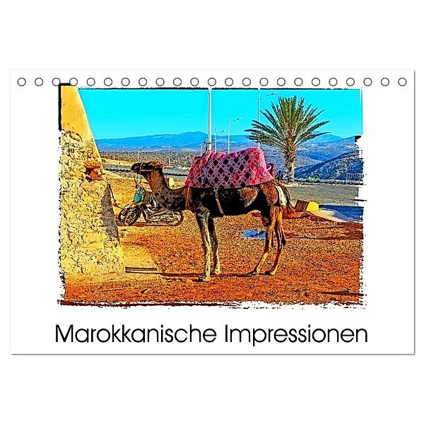 Marokkanische Impressionen (Tischkalender 2025 DIN A5 quer), CALVENDO Monatskalender, Calvendo, Gabi Hampe