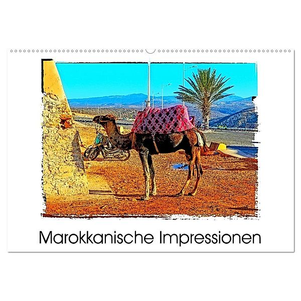 Marokkanische Impressionen (Wandkalender 2025 DIN A2 quer), CALVENDO Monatskalender, Calvendo, Gabi Hampe