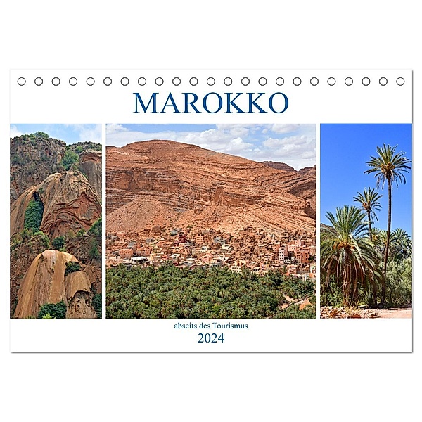 MAROKKO abseits des Tourismus (Tischkalender 2024 DIN A5 quer), CALVENDO Monatskalender, Ulrich Senff