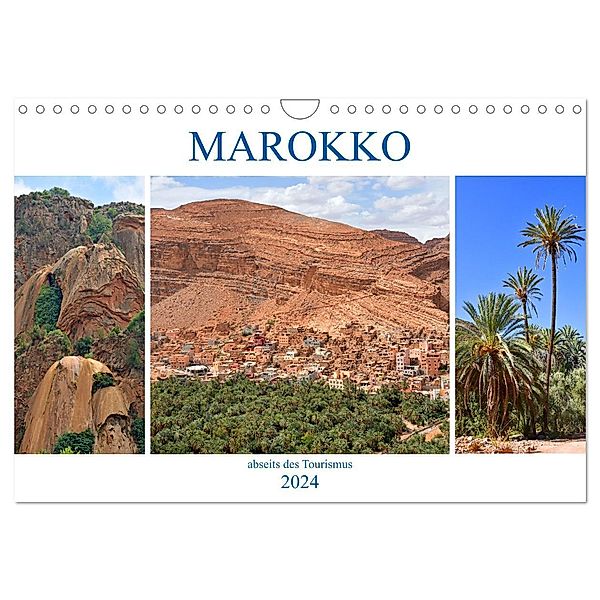 MAROKKO abseits des Tourismus (Wandkalender 2024 DIN A4 quer), CALVENDO Monatskalender, Ulrich Senff