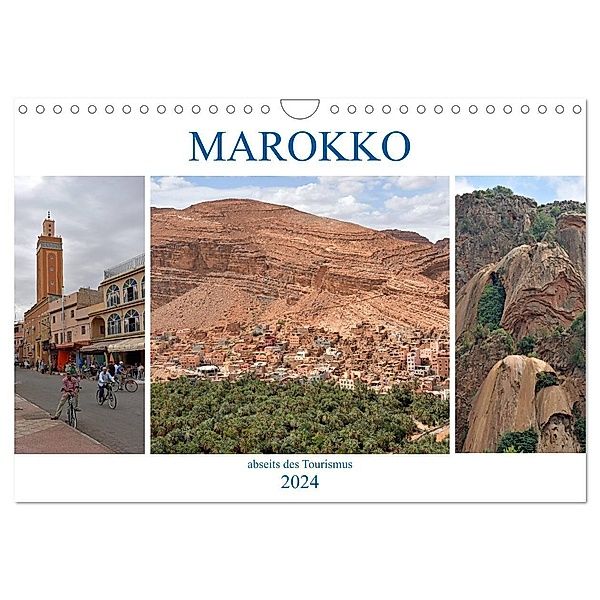 MAROKKO, abseits des Tourismus (Wandkalender 2024 DIN A4 quer), CALVENDO Monatskalender, Ulrich Senff