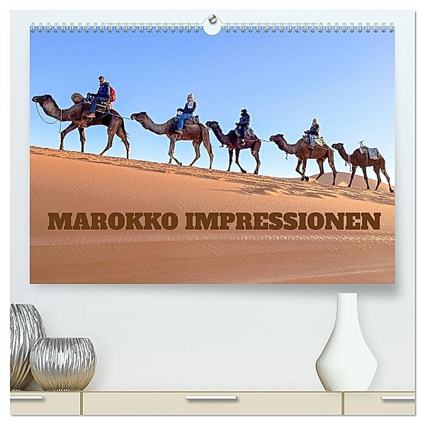 Marokko Impressionan (hochwertiger Premium Wandkalender 2025 DIN A2 quer), Kunstdruck in Hochglanz, Calvendo, (c)2024 by insideportugal