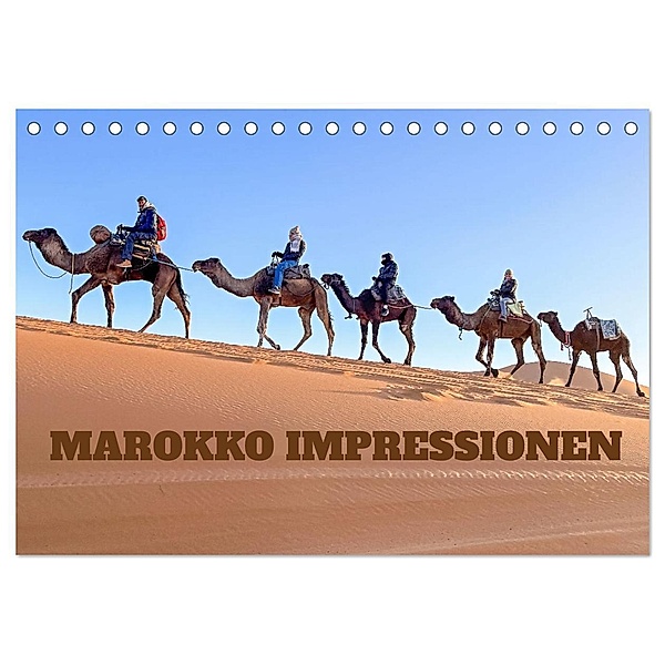 Marokko Impressionan (Tischkalender 2025 DIN A5 quer), CALVENDO Monatskalender, Calvendo, (c)2024 by insideportugal