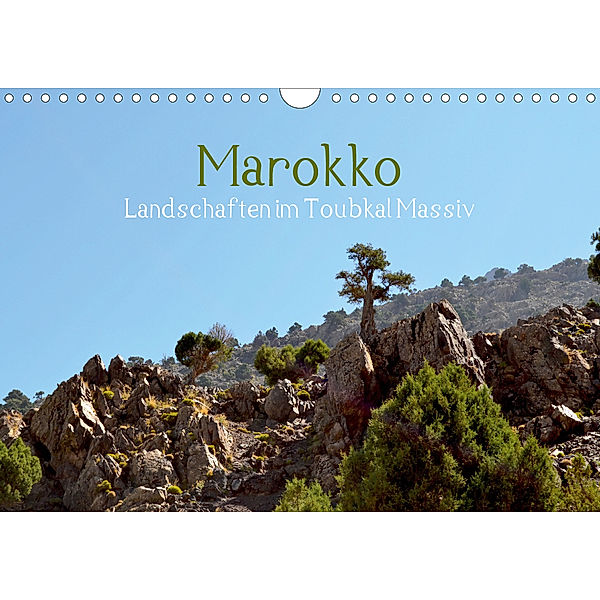 Marokko, Landschaften im Toubkal Massiv (Wandkalender 2020 DIN A4 quer)