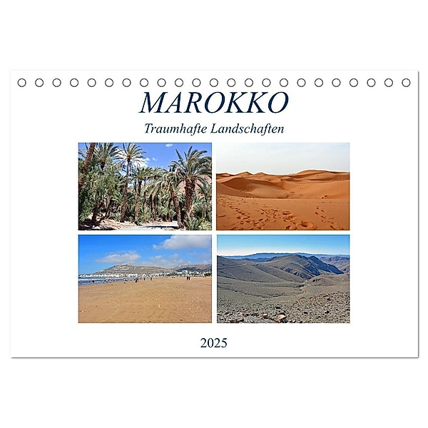 MAROKKO, Traumhafte Landschaften (Tischkalender 2025 DIN A5 quer), CALVENDO Monatskalender, Calvendo, Ulrich Senff