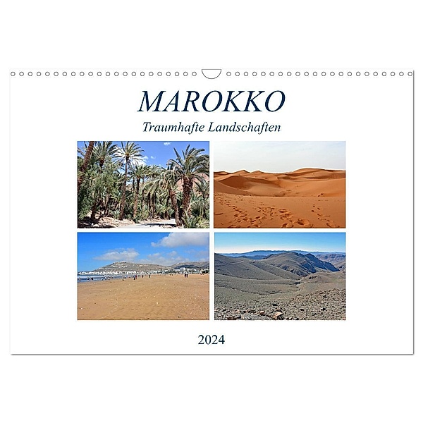 MAROKKO, Traumhafte Landschaften (Wandkalender 2024 DIN A3 quer), CALVENDO Monatskalender, Ulrich Senff