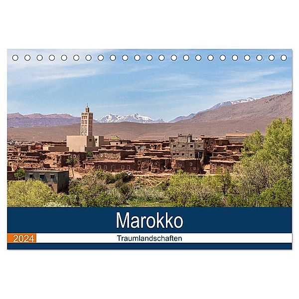 Marokko Traumlandschaften (Tischkalender 2024 DIN A5 quer), CALVENDO Monatskalender, Brigitte Dürr