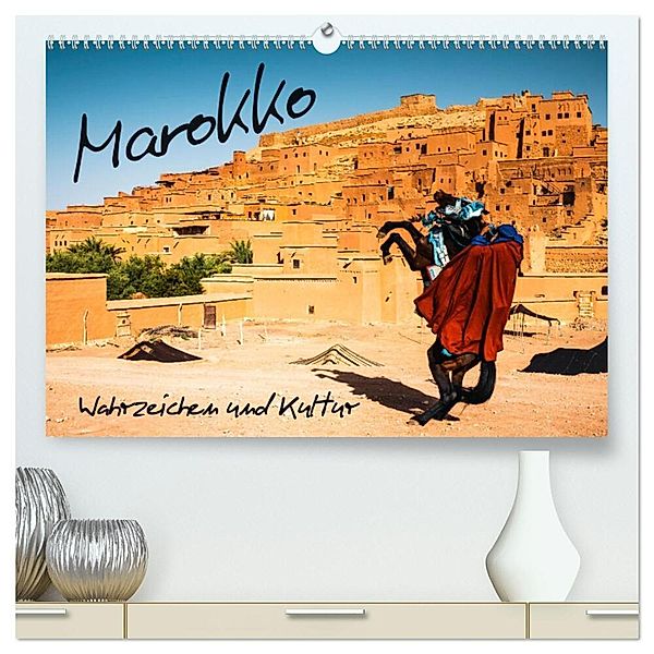 Marokko - Wahrzeichen und Kultur (hochwertiger Premium Wandkalender 2024 DIN A2 quer), Kunstdruck in Hochglanz, Matteo Colombo