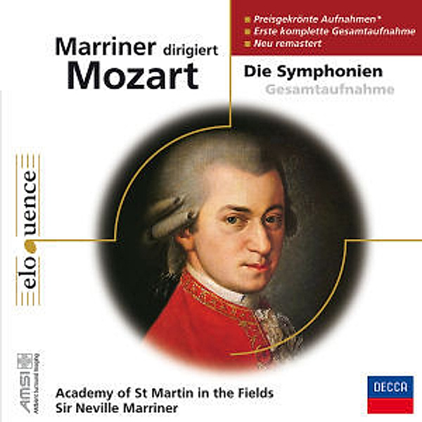 Marriner Dirigiert Mozart (Elo), Wolfgang Amadeus Mozart