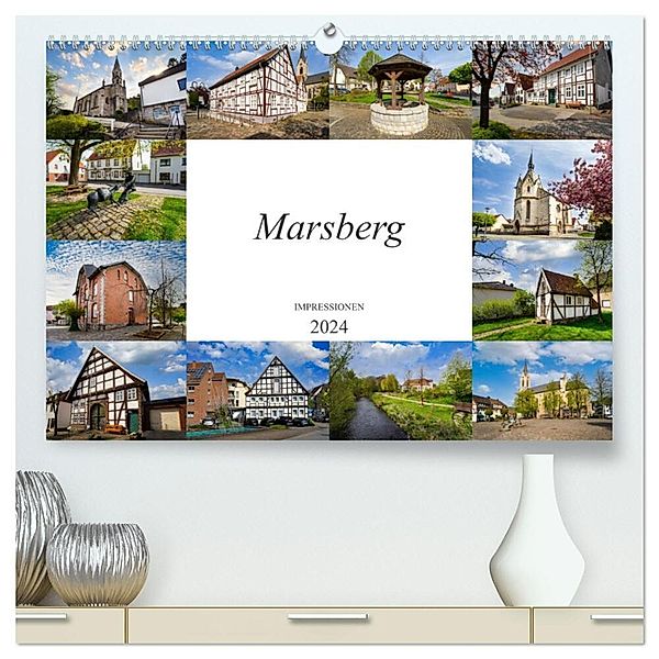 Marsberg Impressionen (hochwertiger Premium Wandkalender 2024 DIN A2 quer), Kunstdruck in Hochglanz, Dirk Meutzner