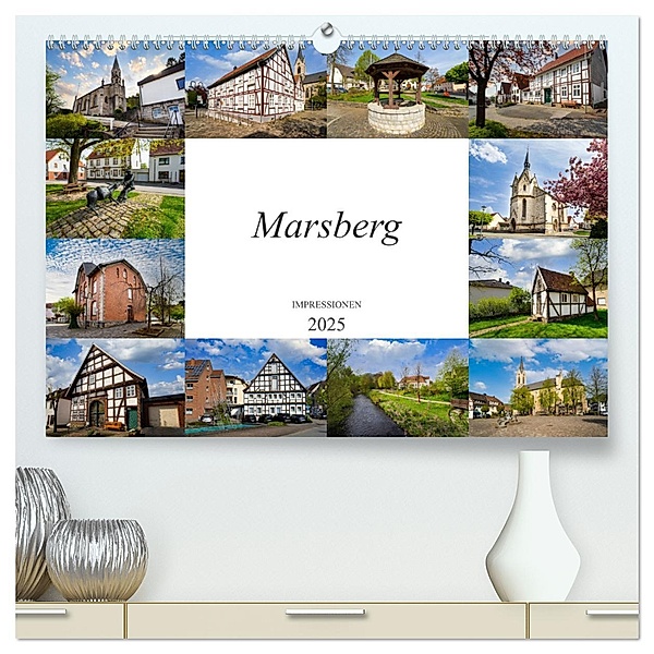 Marsberg Impressionen (hochwertiger Premium Wandkalender 2025 DIN A2 quer), Kunstdruck in Hochglanz, Calvendo, Dirk Meutzner