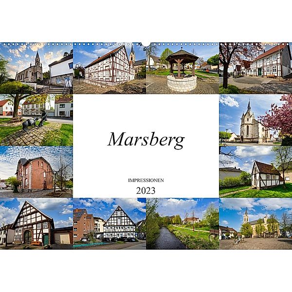 Marsberg Impressionen (Wandkalender 2023 DIN A2 quer), Dirk Meutzner