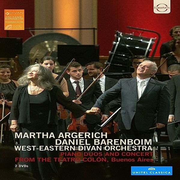 Martha Argerich & Daniel Barenboim im Teatro Colón, Martha Argerich, Daniel Barenboim, WEDO