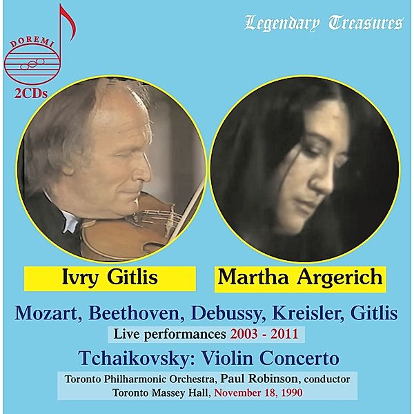 Martha Argerich & Ivry Gitlis Live, Martha Argerich, Ivry Gitlis