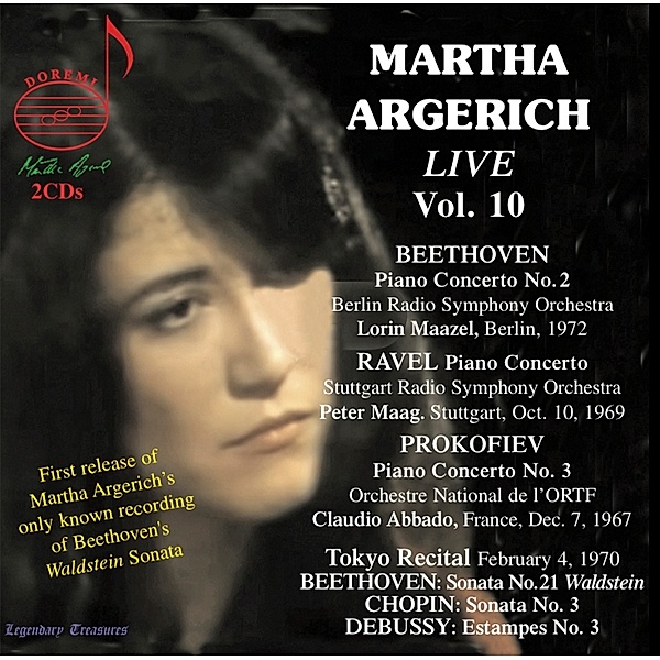 Martha Argerich: Live,Vol. 10, Martha Argerich, Charles Dutoit