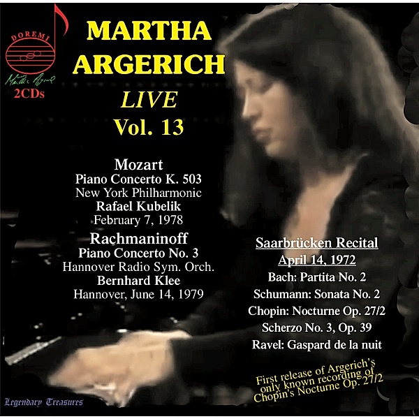 Martha Argerich: Live,Vol.13, Martha Argerich, Kubelik, Klee