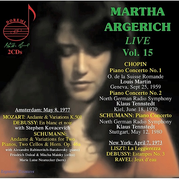 Martha Argerich: Live,Vol.15, Martha Argerich, Tennstedt, Maisky
