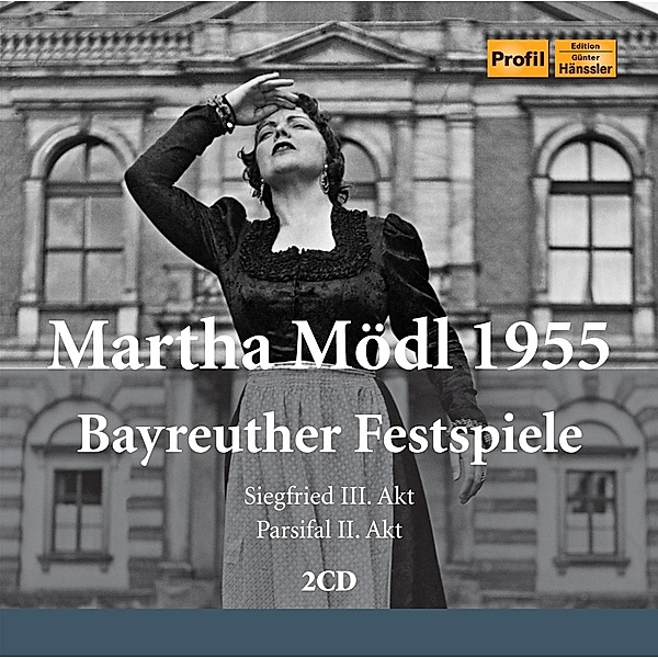 Martha Mödl 1955 Siegfried Iii.Akt/Parsifal Ii.Akt, M. Mödl, Bayreuther Festspiele, J. Keilberth
