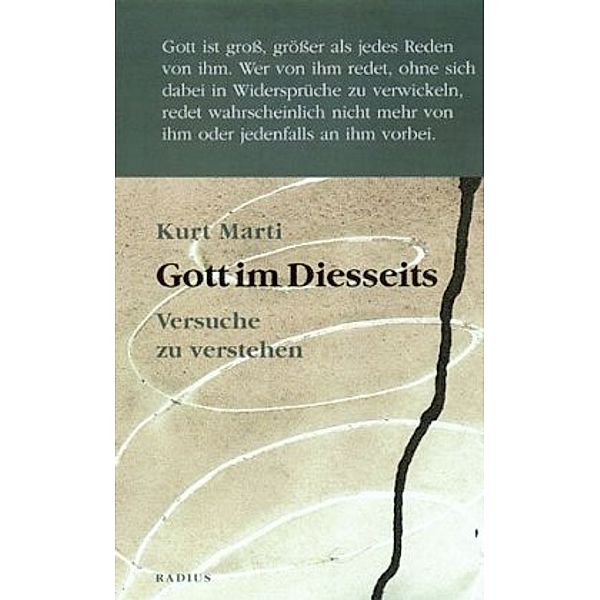 Marti, K: Gott im Diesseits, Kurt Marti