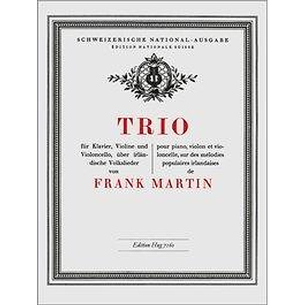 Martin, F: Trio über ein irisches Volkslied