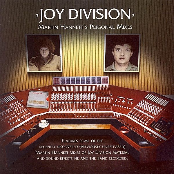 MARTIN HANNETT'S PERSONAL MIXES (Black Vinyl), Joy Division