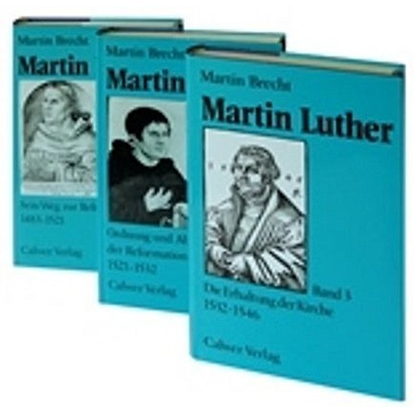 Martin Luther - 3 Bände, m. 3 Buch, Martin Brecht