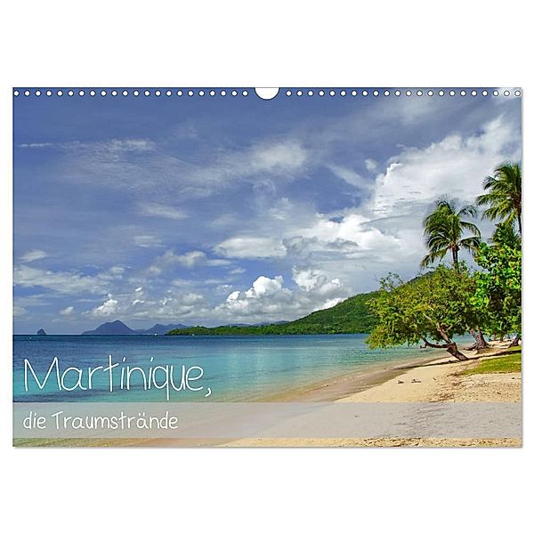 Martinique, die Traumstrände (Wandkalender 2024 DIN A3 quer), CALVENDO Monatskalender, M.Polok