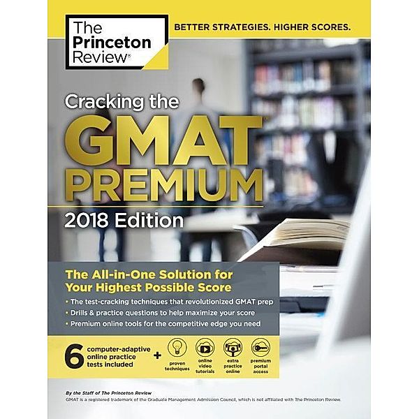 Martz, G: Cracking Gmat Premium 2018, Geoff Martz, Adam Robinson