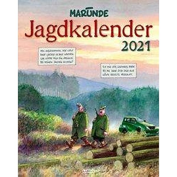 Marunde Jagdkalender 2021, Wolf-Rüdiger Marunde