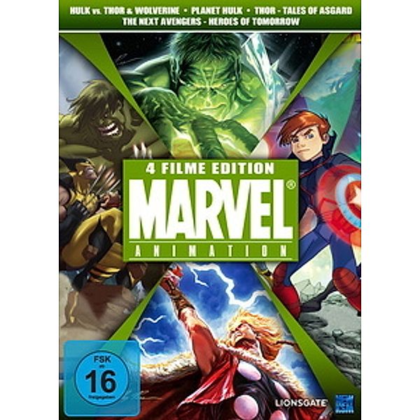 Marvel Animation - 4 Filme Edition