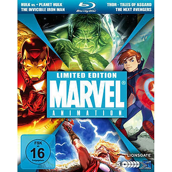 Marvel Animation - Limited Edition BLU-RAY Box, N, A