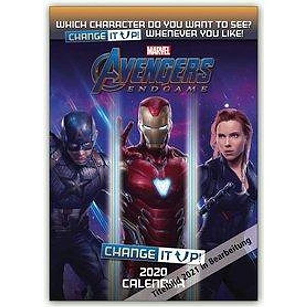 Marvel Avengers Endgame 2021 - A3 Format Posterkalender, Danilo Publishers